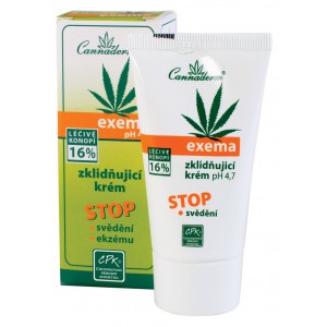 Cannaderm Exema zklidňující konopný krém pH4.7 50g 