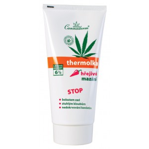 Cannaderm Thermolka hřejivé konopné mazání 200 ml