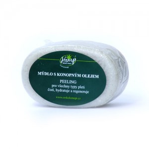 Konopné mýdlo Peeling