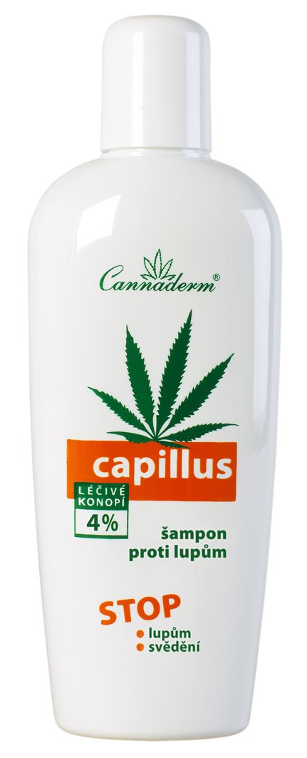 Cannaderm Capillus konopný šampon proti lupům 150 ml